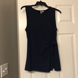 ☀️navy blue blouse